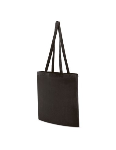 Bolsa algodon negra sale